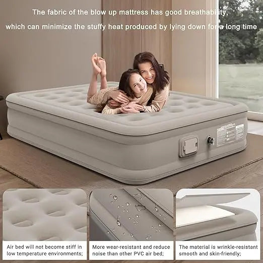 Vishbin inflatable mattress PVC 1 Seater Inflatable Sofa ekartz99