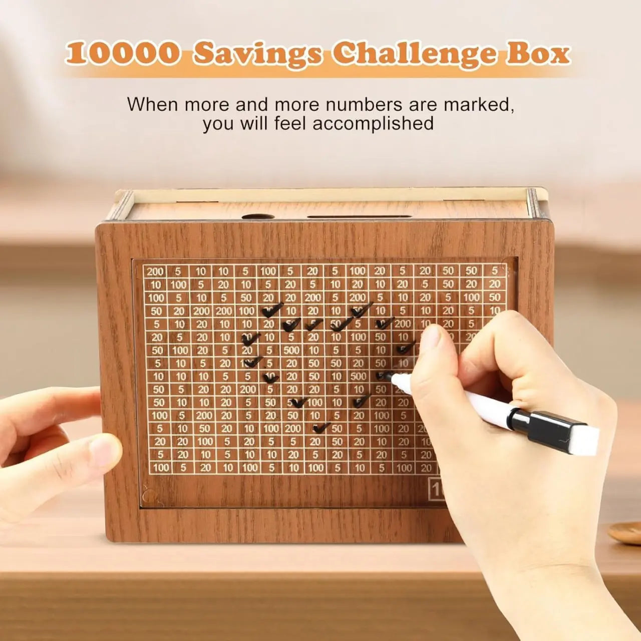 Wooden Piggy Bank TrendTekk