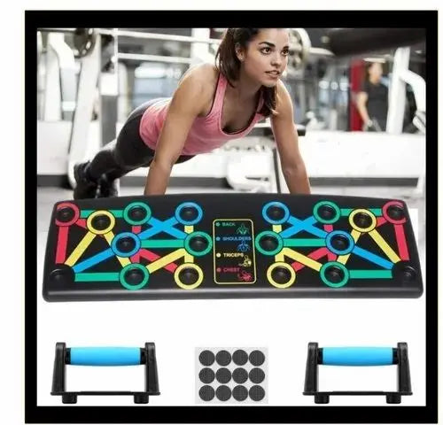 Fit beast Push Up Bars Fitness Equipment 9 In 1 Pushup Board TrendTekk