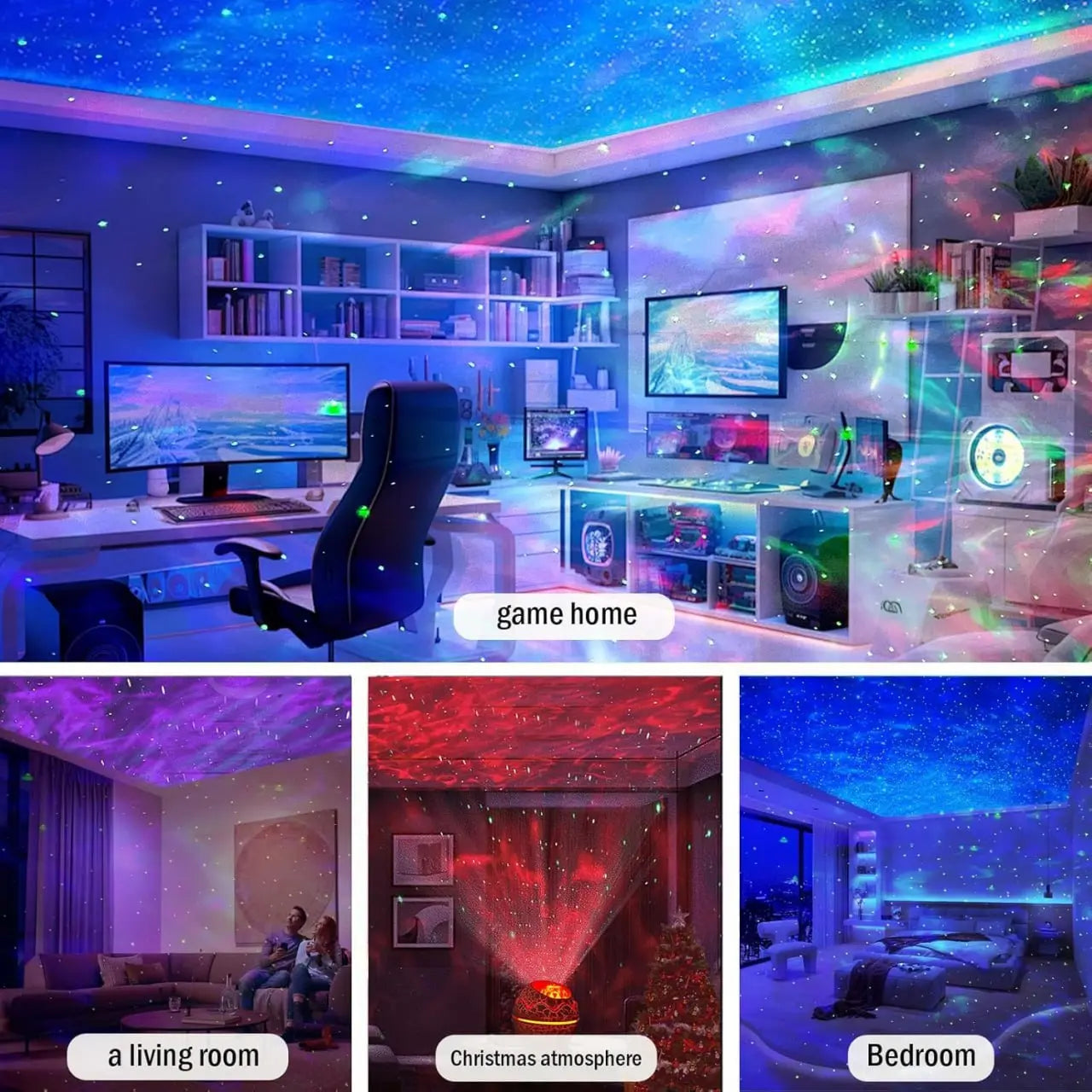 Galaxy Projector Light for Bedroom Star Projector Dinosaur Egg Night Lights for Kids Room with White Noise Bluetooth Speaker Timer and Remote Room Decor Gifts for Girls Boys Birthday. TrendTekk