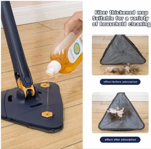 360 TRIANGLE FOLDING MOP  Multi-functional TrendTekk