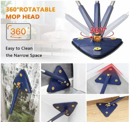 360 TRIANGLE FOLDING MOP  Multi-functional TrendTekk