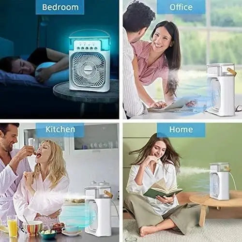 Portable Air cooler Table fan with humidifier TrendTekk