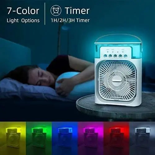 Portable Air cooler Table fan with humidifier TrendTekk