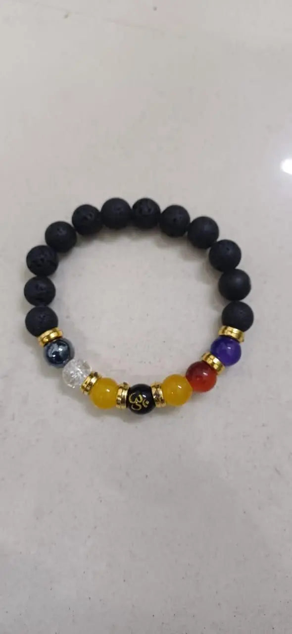 Natural Beads Om Bracelet khdkgx-re
