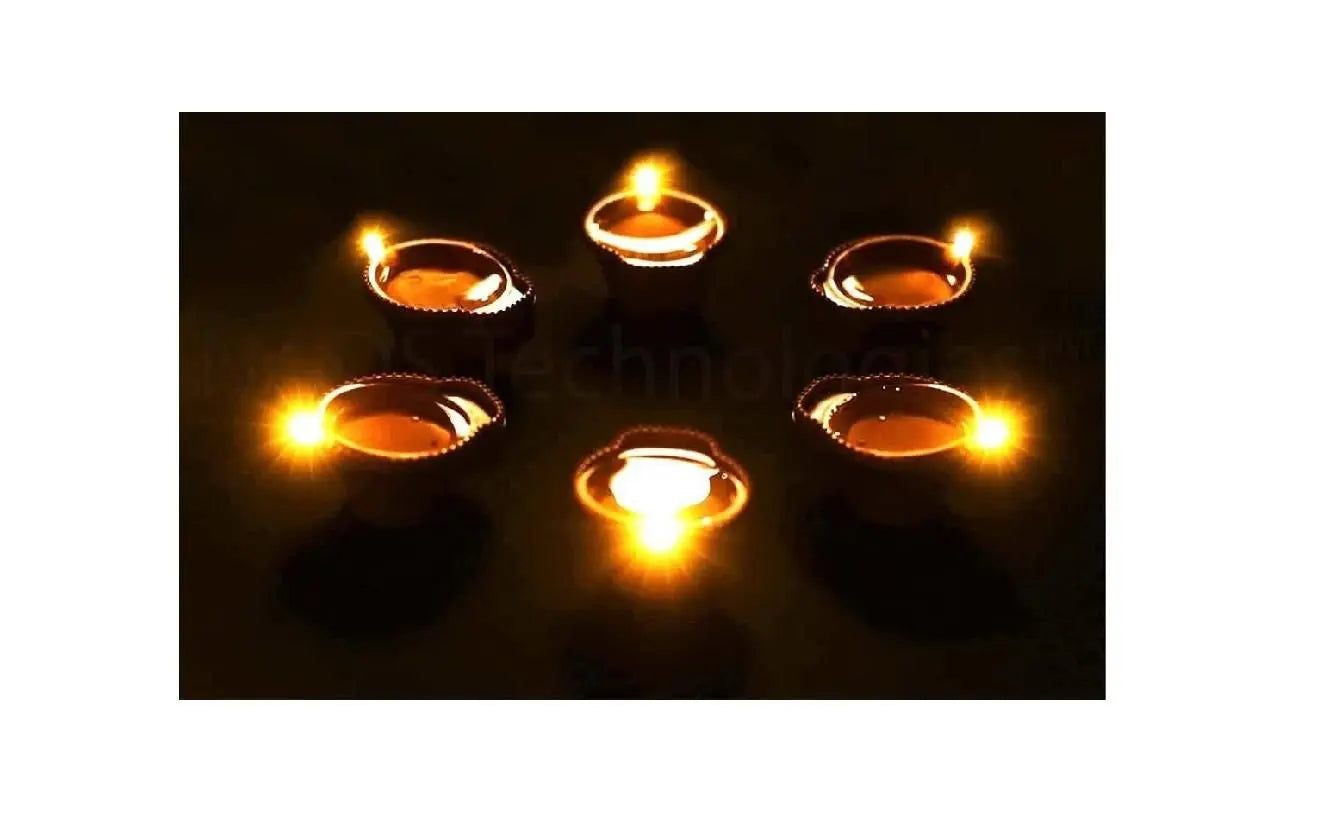 LED Light Water Sensor Diyas Plastic with, Ambient Lights, (Pack of 6/12/18/24) khdkgx-re