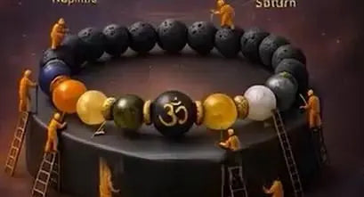 Natural Beads Om Bracelet khdkgx-re