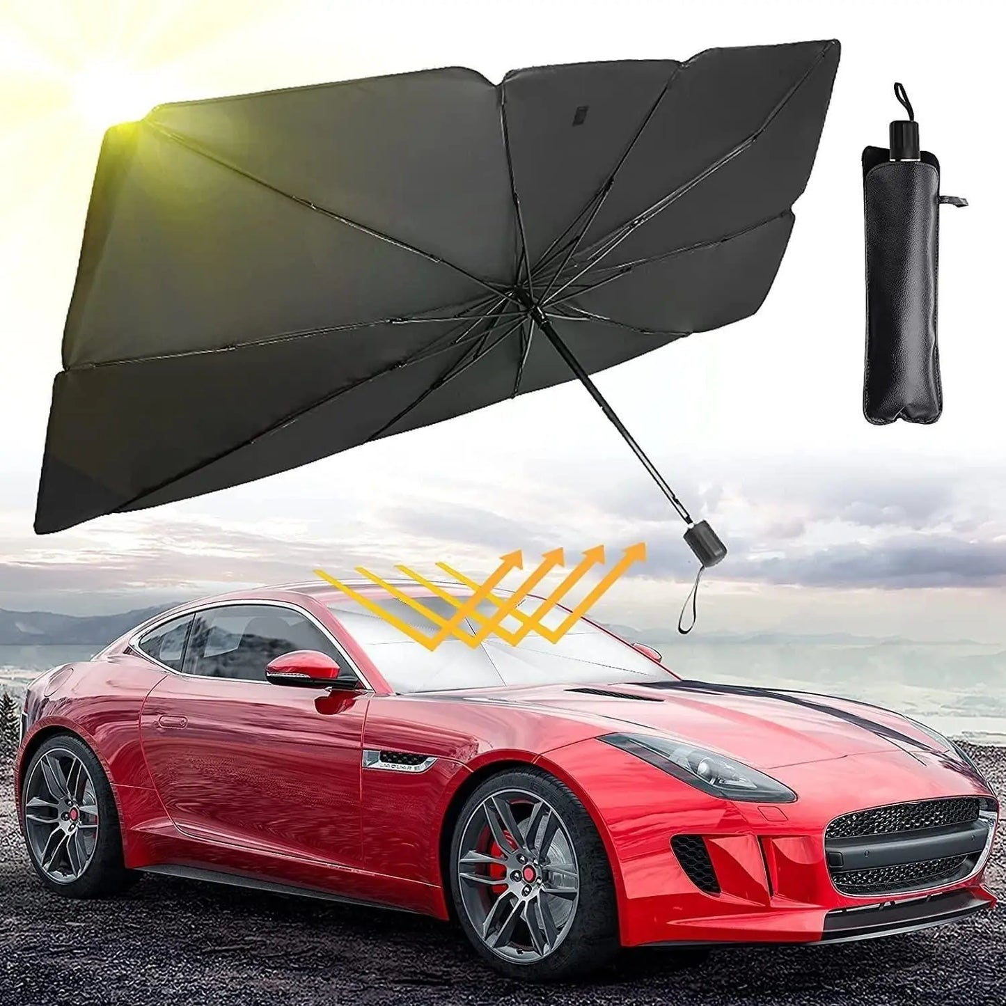 Car Windshield Sun Shade Umbrella� khdkgx-re
