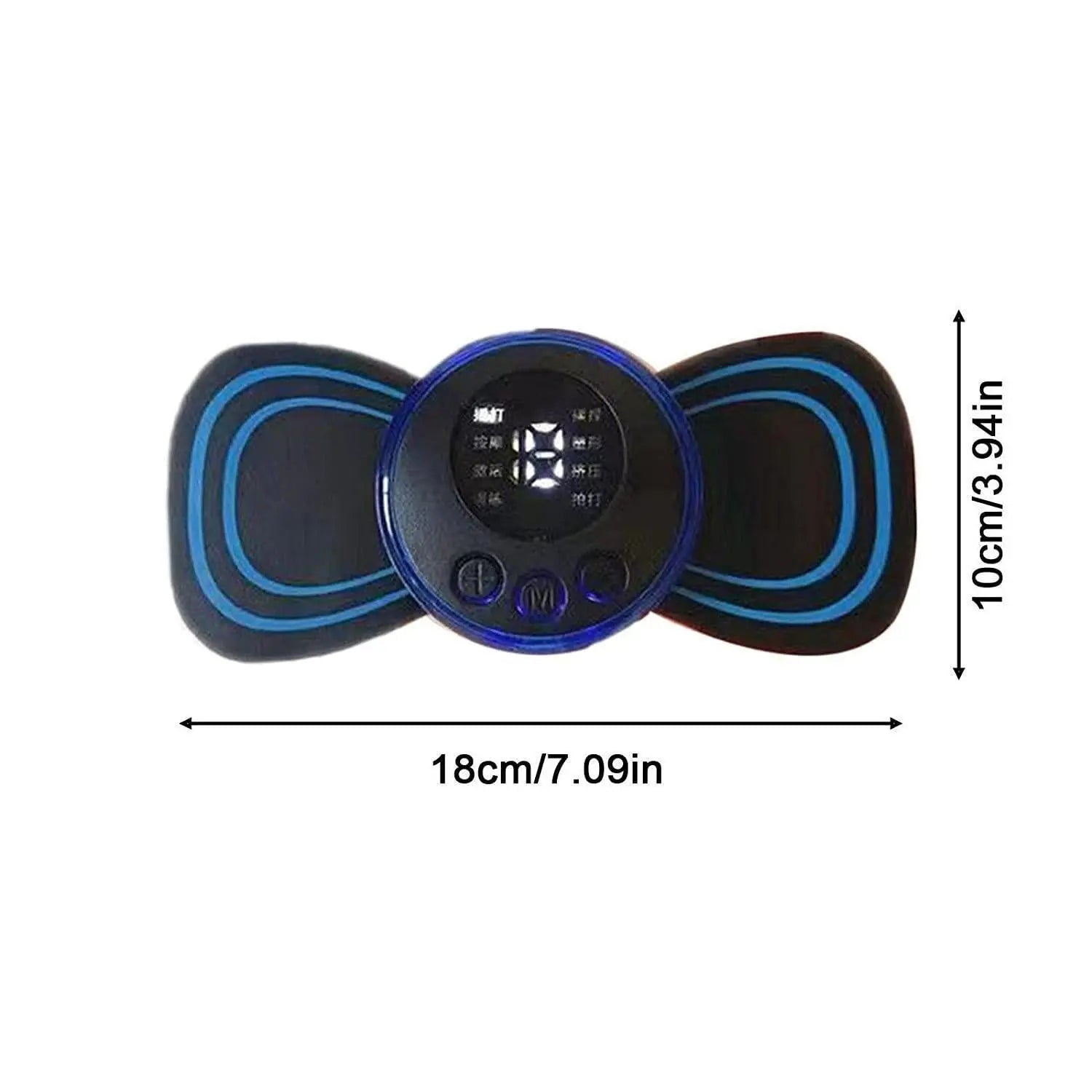 Mini Massager with 8 Modes and 19 Strength Levels,Rechargeable Electric Massager for Shoulder,Arms,Legs,Back Pain for Men and Women khdkgx-re