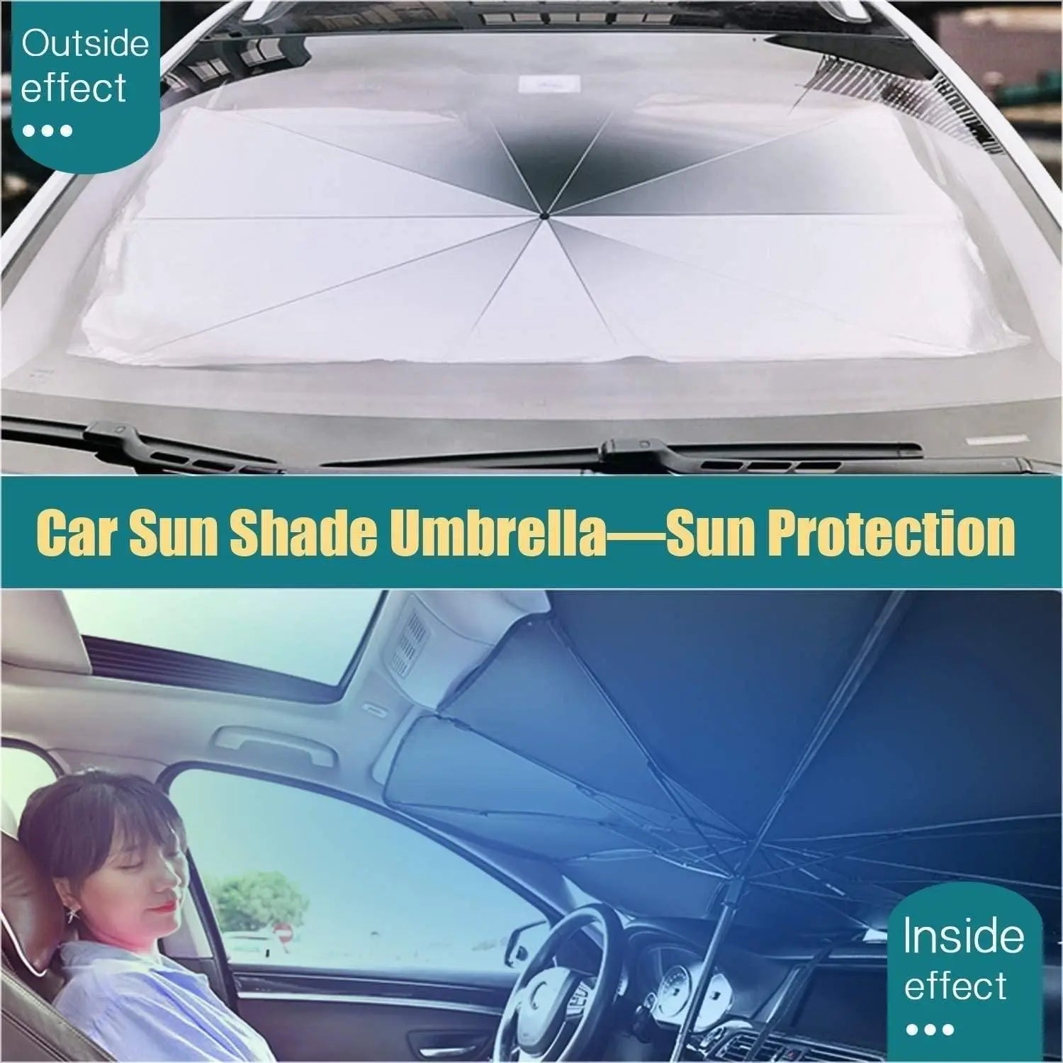 Car Windshield Sun Shade Umbrella� khdkgx-re