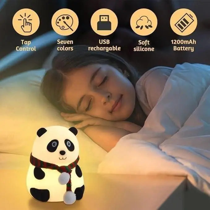 Cute Panda Light Lamp For Kids khdkgx-re