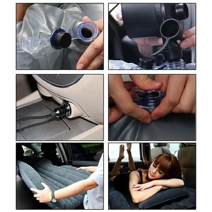 Car Travel Bed Mattress with 2 Air Pillows khdkgx-re