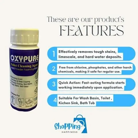 OxyPurOxyPure Toilet Cleaning Agent 100 gm (Pack of 2) khdkgx-re
