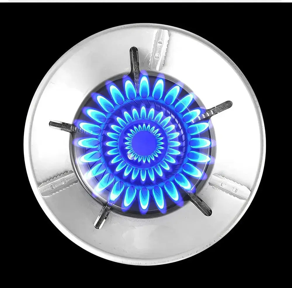 Gas Saver Burner Stand Gas Chula Burner Gas Saver Stand Jali Ring TrendTek Fire & Windproof Energy Saving, Gas Chula Support Stand 4 Legs Supported for Indian Gas TrendTekk