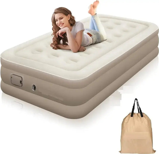Vishbin inflatable mattress PVC 1 Seater Inflatable Sofa ekartz99