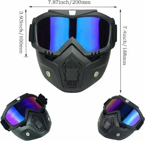 Motorcycle Goggle Mask TrendTekk