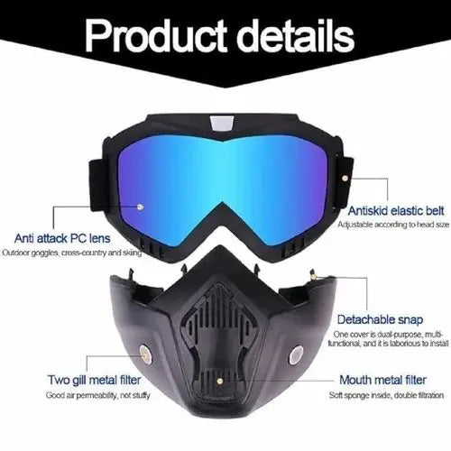 Motorcycle Goggle Mask TrendTekk