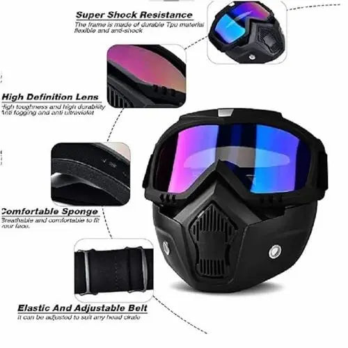 Motorcycle Goggle Mask TrendTekk