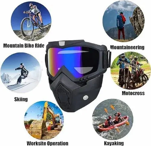 Motorcycle Goggle Mask TrendTekk