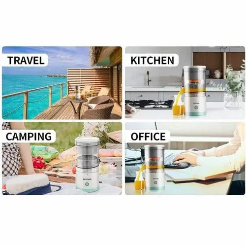 Electric Citrus Juicer, Rechargeable Juicer Machine with USB Cable TrendTekk