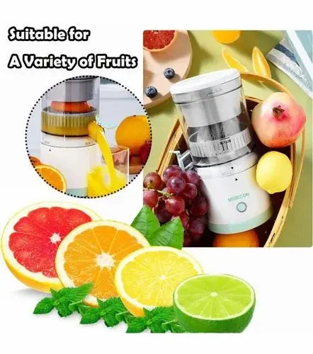 Electric Citrus Juicer, Rechargeable Juicer Machine with USB Cable TrendTekk
