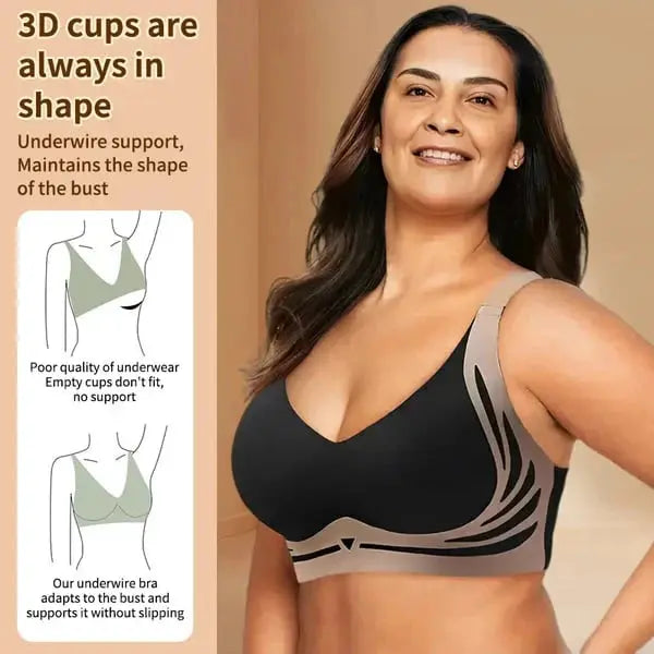Posture Perfect Wireless Bra. (Pack Of 5) FREE SIZE BIG BAZAAR