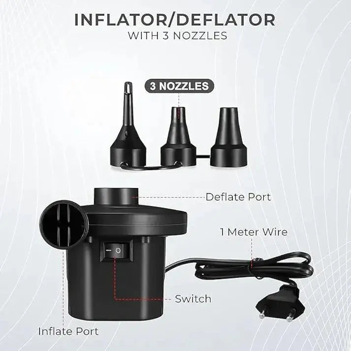 INFLATBLE AIR SOFA WITH FOOTREST + AIR PUMP ekartz99