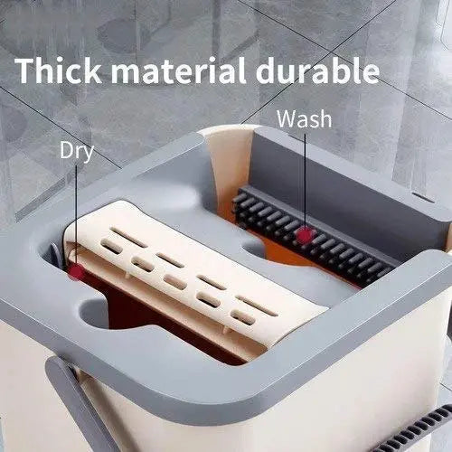 Scratch Cleaning Mop (Flat Bucket mop) TrendTekk